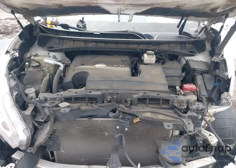 2017 Nissan Murano Platinum z USA, uszkodzony, nr VIN 5N1AZ2MH2HN158260